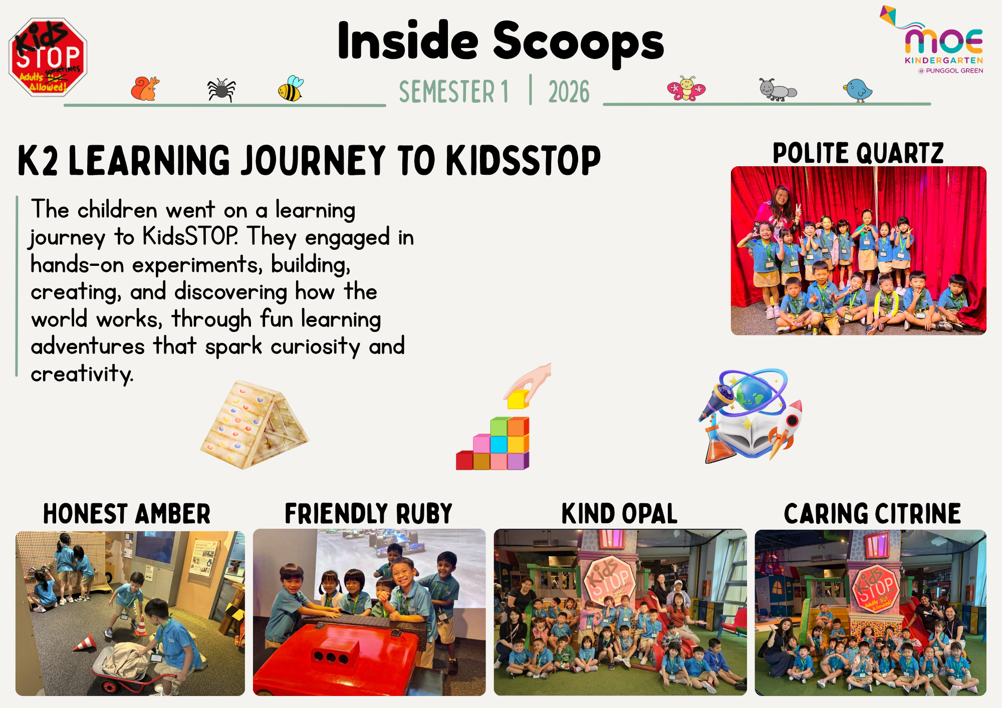 K2 Learning Journey to Kids Stop